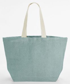 Soft Washed Jute Beach Bag